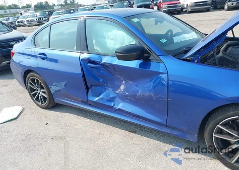 2022 BMW 330I xDrive из США, поврежденный, VIN 3MW5R7J04N8C38530